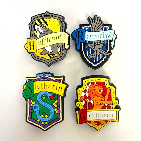 CROCS Accessories - HARRY POTTER HOUSE BADGES CROC CHARMS SET OF 4